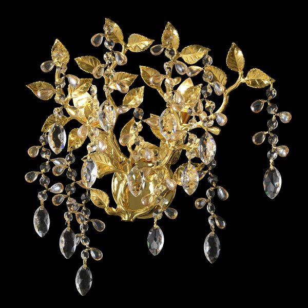 Бра Crystal Lux EDEN AP2 GOLD — изображение 2