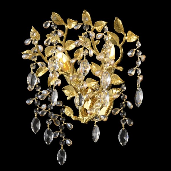 Бра Crystal Lux EDEN AP2 GOLD — изображение 3
