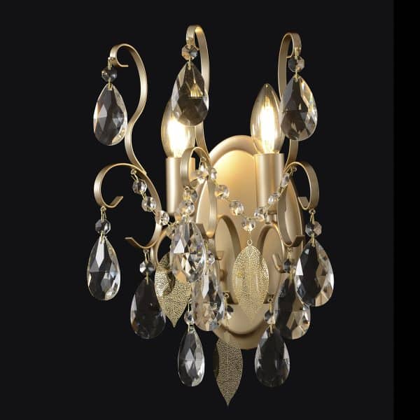 Бра Crystal Lux ESMIRALDA AP2 GOLD — изображение 3