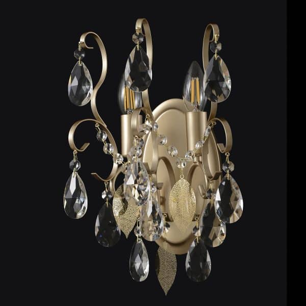 Бра Crystal Lux ESMIRALDA AP2 GOLD — изображение 4