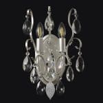 Бра Crystal Lux ESMIRALDA AP2 SILVER — изображение 2