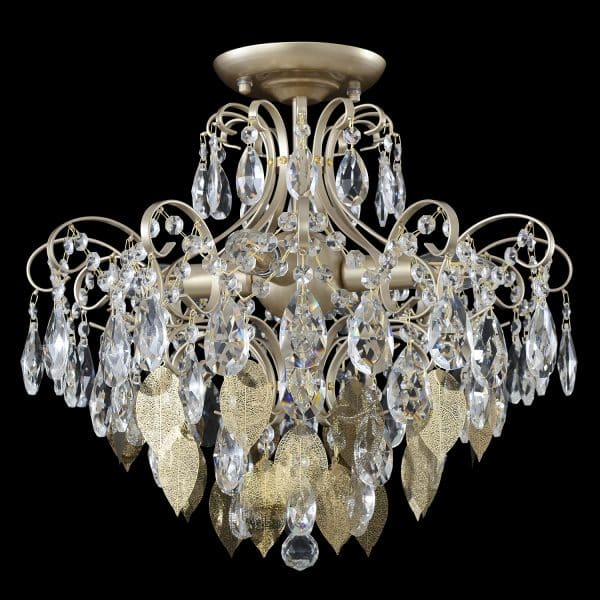 Светильник потолочный Crystal Lux ESMIRALDA PL4 GOLD — изображение 2