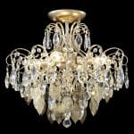 Светильник потолочный Crystal Lux ESMIRALDA PL4 GOLD — изображение 3