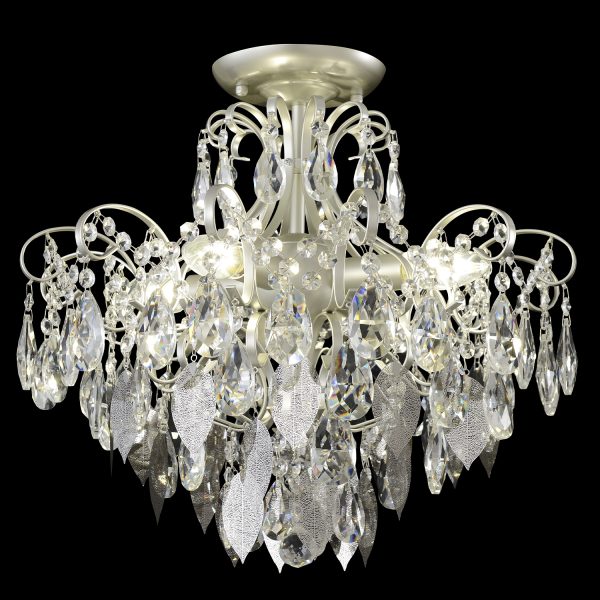 Светильник потолочный Crystal Lux ESMIRALDA PL4 SILVER — изображение 3