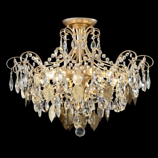 Светильник потолочный Crystal Lux ESMIRALDA PL6 GOLD — изображение 3