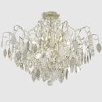 Светильник потолочный Crystal Lux ESMIRALDA PL9 SILVER — изображение 4