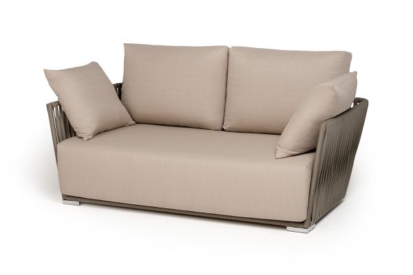 "Форли" диван 2-местный плетеный из роупа