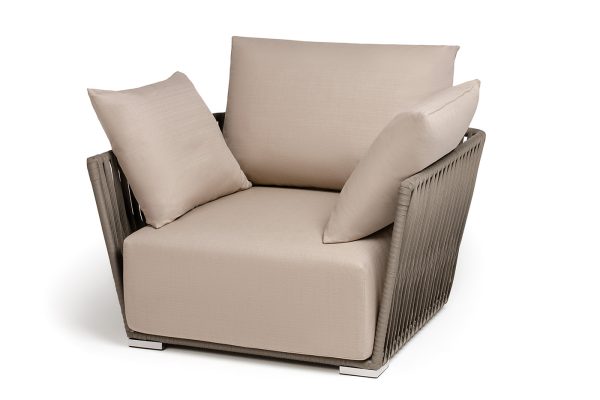 "Форли" кресло плетеное из роупа