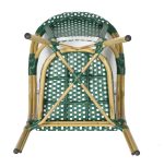 "Кабри" плетеный стул из искусственного ротанга, цвет зеленый — изображение 4