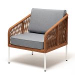 "Канны" кресло плетеное из роупа