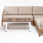 "Канны" модульная угловая лаунж-зона из роупа (веревки)