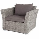 "Капучино" кресло из искусственного ротанга (гиацинт)