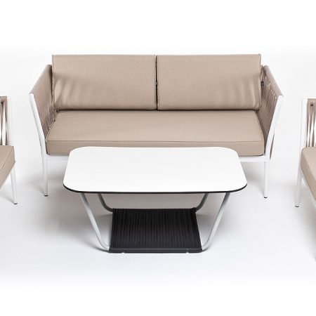 "Касабланка" лаунж-зона плетеная из роупа 4-местная