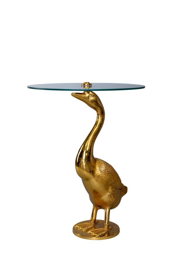 Кофейный стол "Утка" золото 0.76x0.58x0.58м — изображение 2