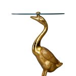 Кофейный стол "Утка" золото 0.76x0.58x0.58м