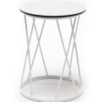 "Колумбия" журнальный стол из HPL круглый Ø40 H55