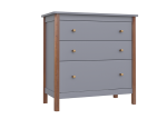 Комод Classic 3 ящика (серый)