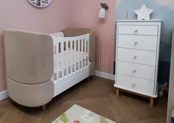 Комод Classic 5 ящиков (белый) — изображение 3