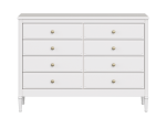 Комод Elit 8 ящиков (белый)