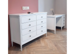 Комод Elit 8 ящиков (белый) — изображение 3