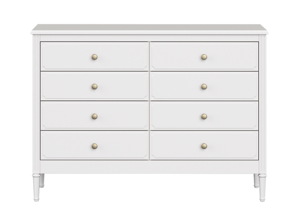 Комод Elit 8 ящиков (белый)