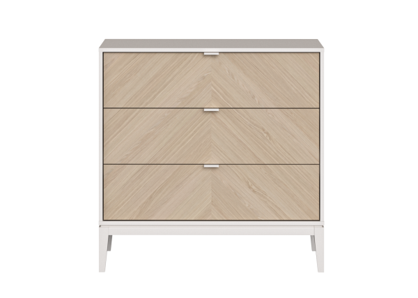 Комод Fjord 3 ящика (белый)