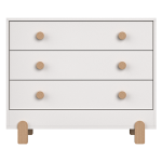 Комод Ice-cream 3 ящика (белый)