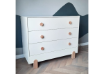 Комод Ice-cream 3 ящика (белый) — изображение 3