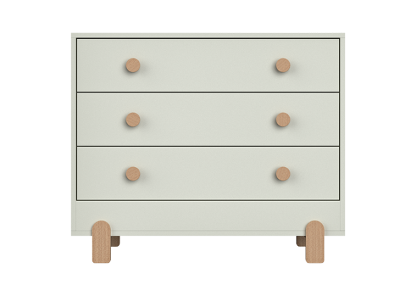 Комод Ice-cream 3 ящика (молочный)