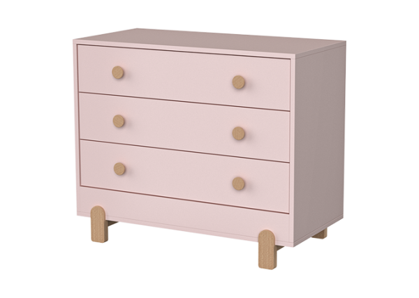 Комод Ice-cream 3 ящика (розовый) — изображение 2