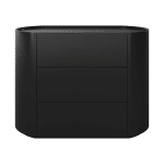 Комод Lagom 3 ящика ширина 100 см (черный)