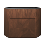 Комод Lagom 3 ящика ширина 100 см (орех