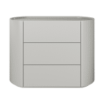 Комод Lagom 3 ящика ширина 100 см (серо-бежевый)