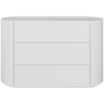 Комод Lagom 3 ящика ширина 120 см (белый)