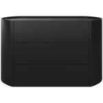 Комод Lagom 3 ящика ширина 120 см (черный)