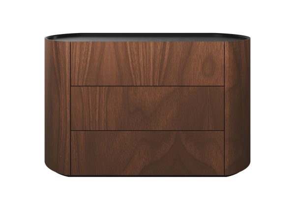 Комод Lagom 3 ящика ширина 120 см (орех