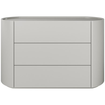 Комод Lagom 3 ящика ширина 120 см (серо-бежевый)