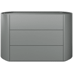 Комод Lagom 3 ящика ширина 120 см (серый)