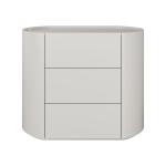 Комод Lagom 3 ящика ширина 90 см (дымка)