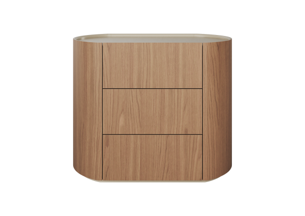 Комод Lagom 3 ящика ширина 90 см (натуральный дуб