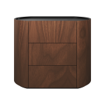 Комод Lagom 3 ящика ширина 90 см (орех