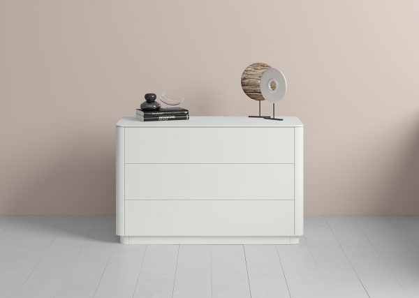 Комод Tammi 3 ящика ширина 120 см (белый) — изображение 3