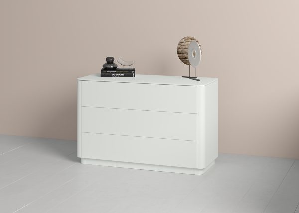 Комод Tammi 3 ящика ширина 120 см (белый) — изображение 4