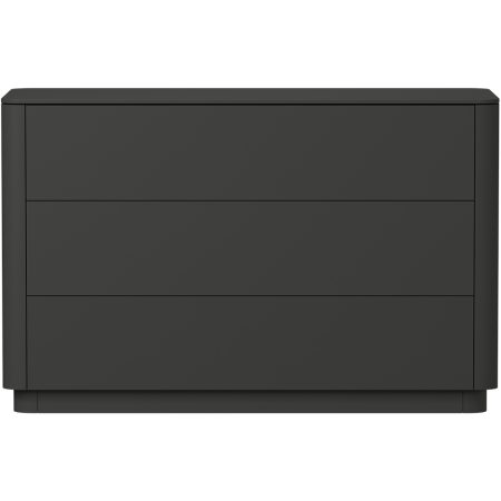 Комод Tammi 3 ящика ширина 120 см (черный)