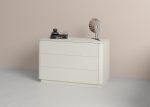 Комод Tammi 3 ящика ширина 120 см (молочный) — изображение 4