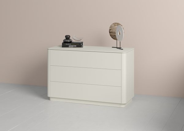 Комод Tammi 3 ящика ширина 120 см (молочный) — изображение 4