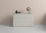 Комод Tammi 3 ящика ширина 120 см (серо-бежевый) — изображение 3