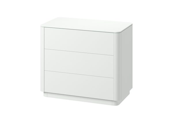 Комод Tammi 3 ящика ширина 90 см (белый) — изображение 2