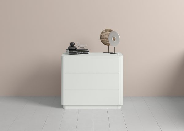 Комод Tammi 3 ящика ширина 90 см (белый) — изображение 3