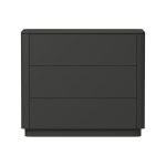 Комод Tammi 3 ящика ширина 90 см (черный)